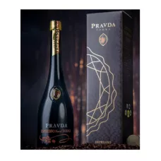 Горілка зі смаком кави Pravda Espresso 0,7 л 37,5% кор (Польща, ТМ Pravda)
