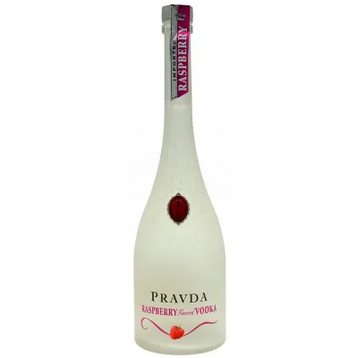 Горілка зі смаком малини Pravda Raspberry 0,7 л 37,5% кор