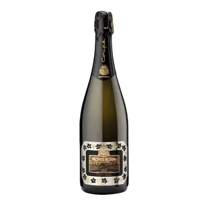 Вино ігристе Coupe Brut Nature бел.брют.натюр 0,75л 12,5% (Італія, Франчакорта, ТМ Monte Rossa)