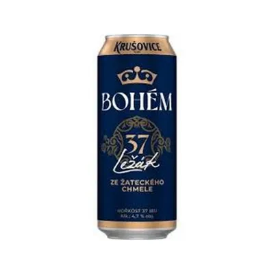 Пиво Krusovice Bohem plech 0,5л.