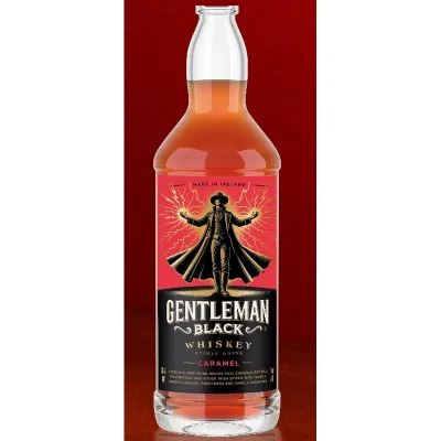 Віскі-лікер Gentelman Black Caramel 1л 38%