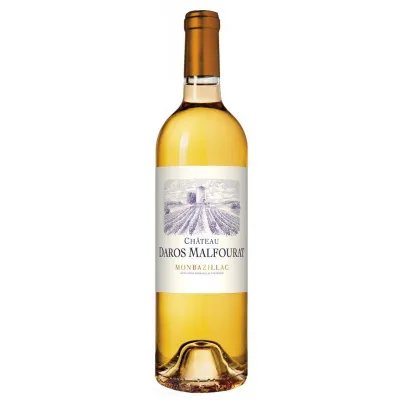 Вино Chateau Daros Malfourat Monbazillac 2017 0,75л бел.п/сл 12%