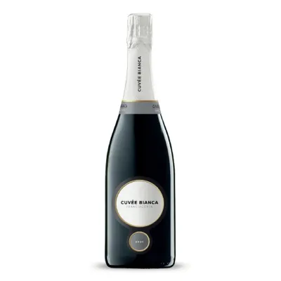 Вино ігристе Franciacorta DOCG Saten 0,75л білий сухий 12,5% кор (Італія Франчакор TM Remouage Franciacorta)