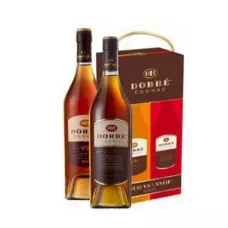 Коньяк Dobbe Cognac DUO VS& VSOP 2*0,5л 40% підкор (Франція, Коньяк, TM Dobbe)