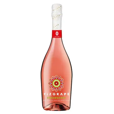 Коктейль безалкогольний фризанте Fizgrape Strawberry 0,75 л 0% (Італія, Емілія Романія, TM Fizgrape)