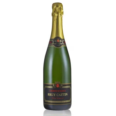 Вино ігристе Cremant d'Alsace Brut 0,75 л, білий, брют 12%