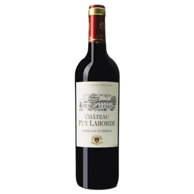 Вино Chateau Puy Laborde Bordeaux Superieur 0,75л, кр.сух 14%
