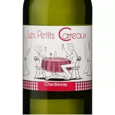 Вино Chardonnay Les Petits Carreaux 0,75 л, бел.сух 12,5% (Франція, Бордо, ТМ Les Petits Carreaux)