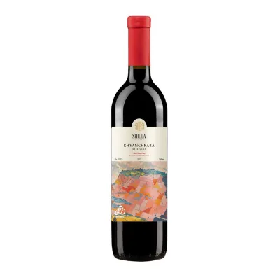 Вино Khvanchkara крас.п/солод 0,75л 11,5%