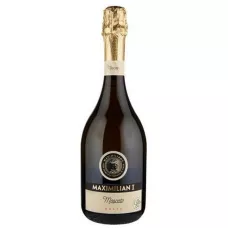 Вино ігристе Moscato Di Qualita Dolce 0,75л бел.солод 7,5% (Італія, Венето, TM Maximilian)