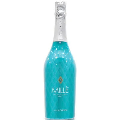 Вино ігристе Villa Crespia Riser.Millesi білий, брют 0,75 л 13% кор