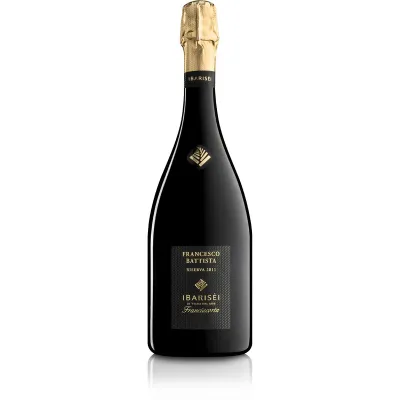 Вино ігристе Franciacorta Ris.Francesco брют натюр 0,75 л 13% кор