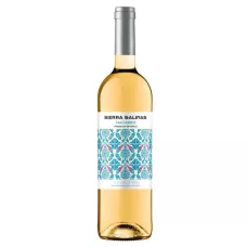 Вино тихе Macabeo Sierra Salinas 0,75л бел. 11,5% (Іспанія, Валенсія, TM Sierra Salinas)