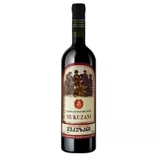 Вино мукузані краси. сухий. 12% (Грузія, Кахетія, TM Geogian Folklore)