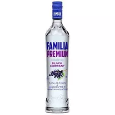 Горілка зі смаком смородини чорної Premium Vodka Blackcurrant 0,7л 38% (Словаччина,TM Familia Premium)