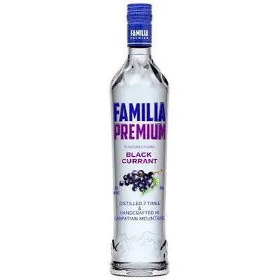 Горілка зі смаком смородини чорної Premium Vodka Blackcurrant 0,7л 38%