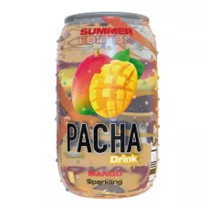 Лимонад зі смаком манго Pacha Mango 0,33 пет (Бельгія, ТМ Pacha)