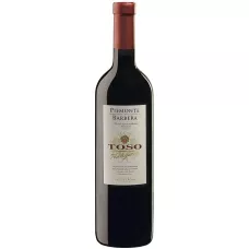 Вино Barbera DOC Piemonte 2023 0,75л. крас. сухий. 12% (Італія, П'ємонт, TM Toso)
