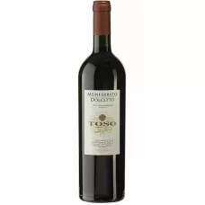 Вино Monferrato Dolcetto DOC 2023 0,75л. крас. сухий. 12% (Італія, П'ємонт, TM Toso)