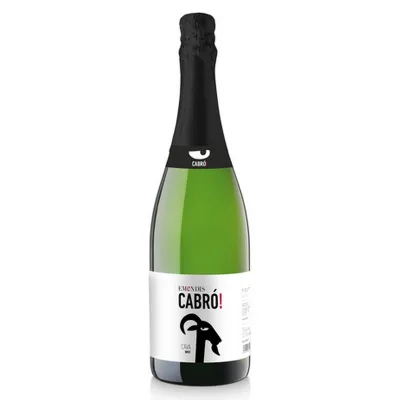 Вино ігристе Cava Cabro Brut біле брют 0,75 л 11,5%
