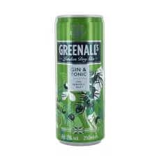 Джин - тонік Greenalls G&T 0.25л 5% з/б ( Великобританія, TM Greenalls)