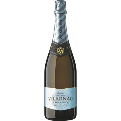 Вино ігристе Cava Vilarnau Organic Sleever біл.п/сух 0,75л.11,5%