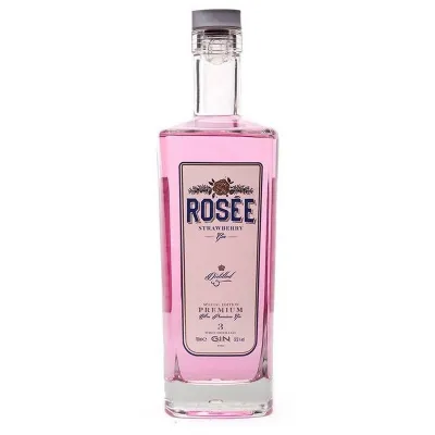 Джин полуничний Gin Rosee Premium Strawberry 0,7 л, 37,5%