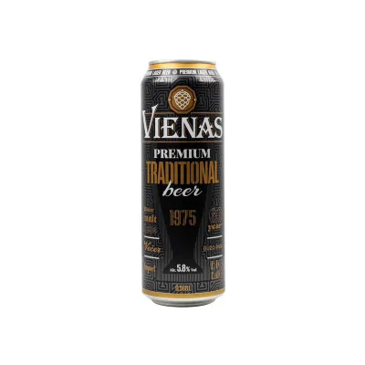 Пиво Vienas Extra 5.2% 0,568 л