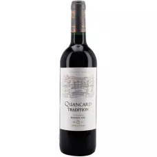 Вино Quancard Tradition Rouge Sec 0,75 л, кр, сухий 12,5% (Франція, Бордо, TM Quancard Tradition)