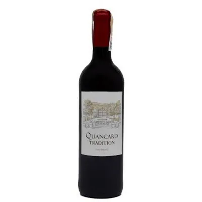 Вино Quancard Tradition Rouge Moelleux 0,75 л, кр, під/сл 11,5%