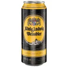 Пиво пшеничное Konig Ludwig Weissebier 5,5% 0,5л ж/б (Литва, ТМ Konig) Пиво пшеничное Konig Ludwig Weissebier 5,5% 0,5л ж/б (Литва, ТМ Konig)