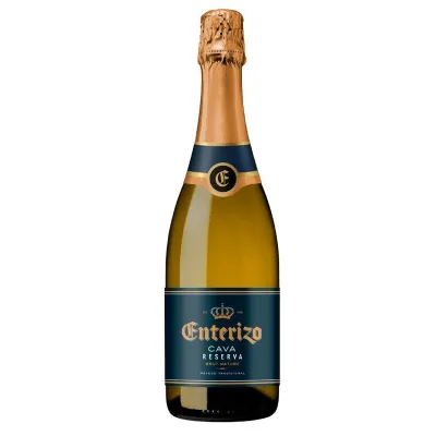 Вино ігристе Cava Enterizo 0,75л, білий, п/сух 11.5%