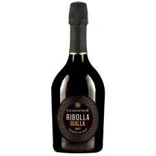 Вино ігристе Ribolla Gialla Spumante біл. брют 0,75л 12% (Італія,Венето,ТМ Ca'delle Rose)