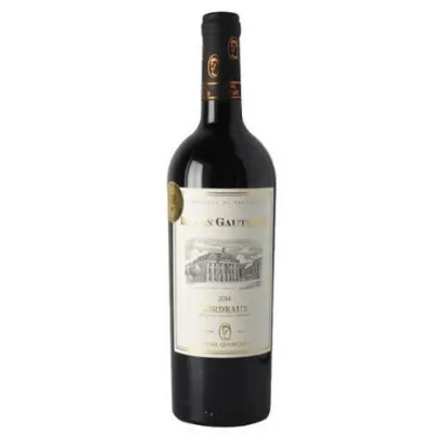 Вино  Baron Gauthier Rouge Neutre 0,75, кр, сух 12,5% ( Франція, Бордо, TM Baron Gauthier)