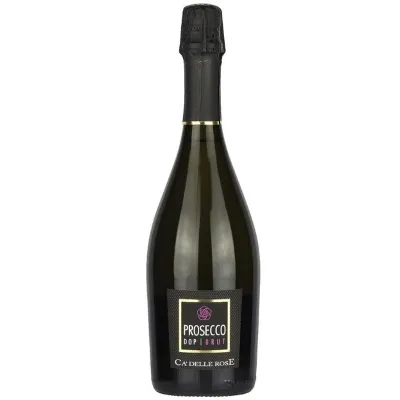 Вино ігристе Prosecco DOP VS Brut  0,75л.біл. брют 0,75л 11% (Італія,Венето,ТМ Ca'delle Rose)