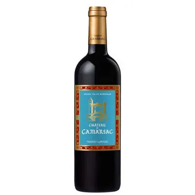 Вино Chateau De Camarsac Superieur 2021 0,75л кр.сух. 13% (Франція, Бордо, TM Chateau De Camarsac)