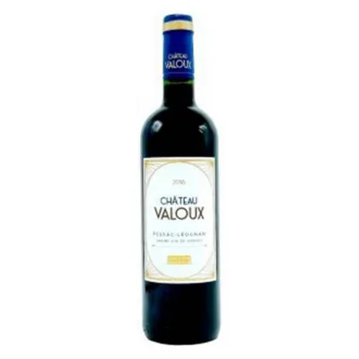 Вино Chateau Valoux Rouge 2021 0,75 л червоне сухе 13% (Франція, Бордо, Грав, Пессак-Леоньян, ТМ Chateau Valoux)