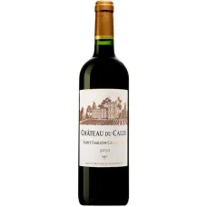 Вино Chateau Du Cauze Grand Cru 2020 0,75 л червоне сухе 14,5% (Франція, Бордо, Лібурн, Сент-Емільйон, ТМ Chateau Du Cauze)