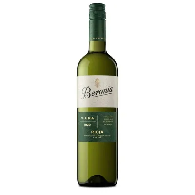 Вино Beronia Rioja Viura 2025 0,75л бел. сух. 12,5% (Іспанія, Ріоха, TM Beronia)