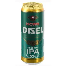 Пиво Horn Disel Session Ipa 5, 3% 0, 5 л з/б (Литва, ТМ Horn Disel) Пиво Horn Disel Session Ipa 5, 3% 0, 5 л з/б (Литва, ТМ Horn Disel)