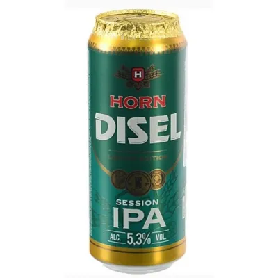 Пиво Horn Disel Session Ipa 5, 3% 0, 5 л з/б (Литва, ТМ Horn Disel)