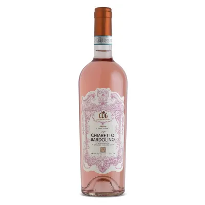 Вино Chiaretto Di Bardolino DOC 0,75л роз. сух.12% (Італія, Венето, TM Cantina Del Garda)