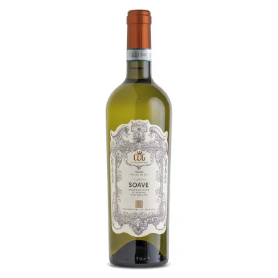 Вино Soave DOC 0,75л бел. сух.12% (Італія, Венето, TM Cantina Del Garda)