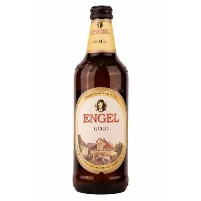 Пиво Engel Gold 0, 5 л 5, 4% скло (Німеччина, ТМ Engel)