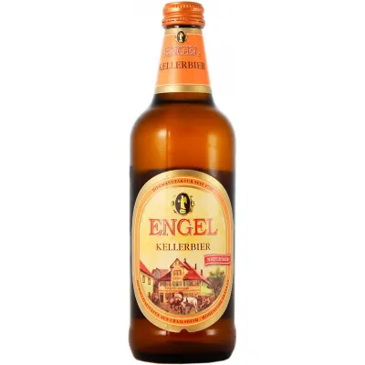 пиво світле нефильтрованное Engel Keller Hell 0,5л 5,4% стекло (Німеччина, TM Engel)