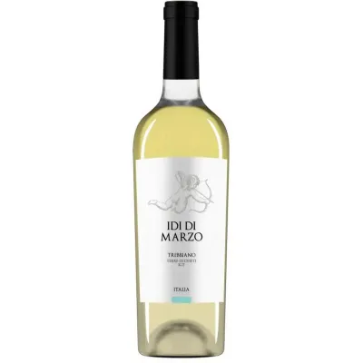 Вино Trebbiano IGT Terre d'Abruzzo Sette Vizi 0,75л біле сухе12,5% (Італія, АбруццоTM Idi Di Marzo)