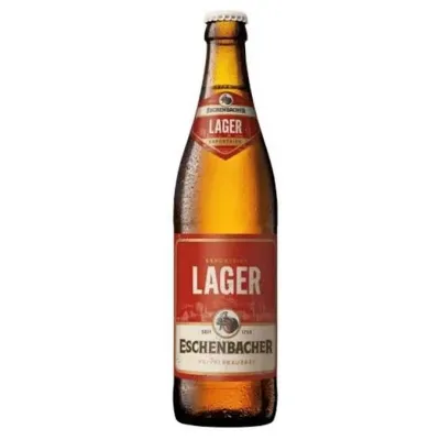 пиво світле Eschenbacher Lager 0,5л 5,3% стекло (Німеччина, Бавария, ТМ Eschenbacher)
