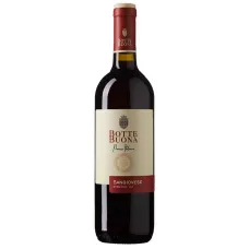 Вино Sangiovese Rubicone IGT червоненапівсухе 0,75л 11,5% (Італія, Эмилия-Романия, ТМ Botte Buona)