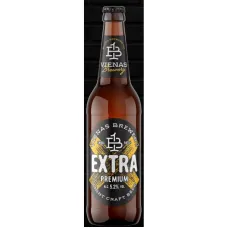 Пиво Vienas Extra Light 5, 2% 0, 5 л скло (Литва, ТМ Vienas) Пиво Vienas Extra Light 5, 2% 0, 5 л скло (Литва, ТМ Vienas)