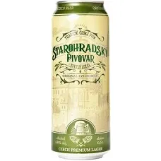 Пиво светлое Starohradsky Pivovar Lezak 0,5л 4,6% ж/б (Чехия, TM Starohradsky) Пиво светлое Starohradsky Pivovar Lezak 0,5л 4,6% ж/б (Чехия, TM Starohradsky)